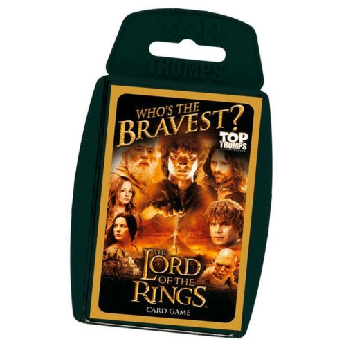 Juego cartas el seor de los anillos top trumps