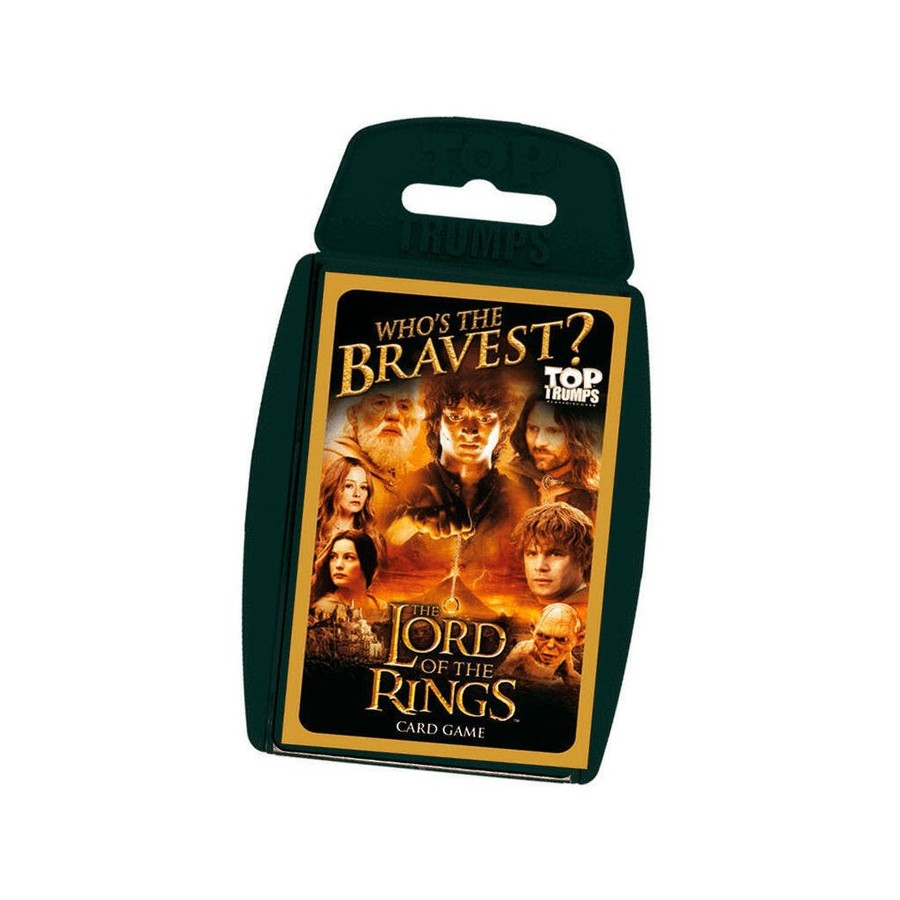 Juego cartas el seor de los anillos top trumps