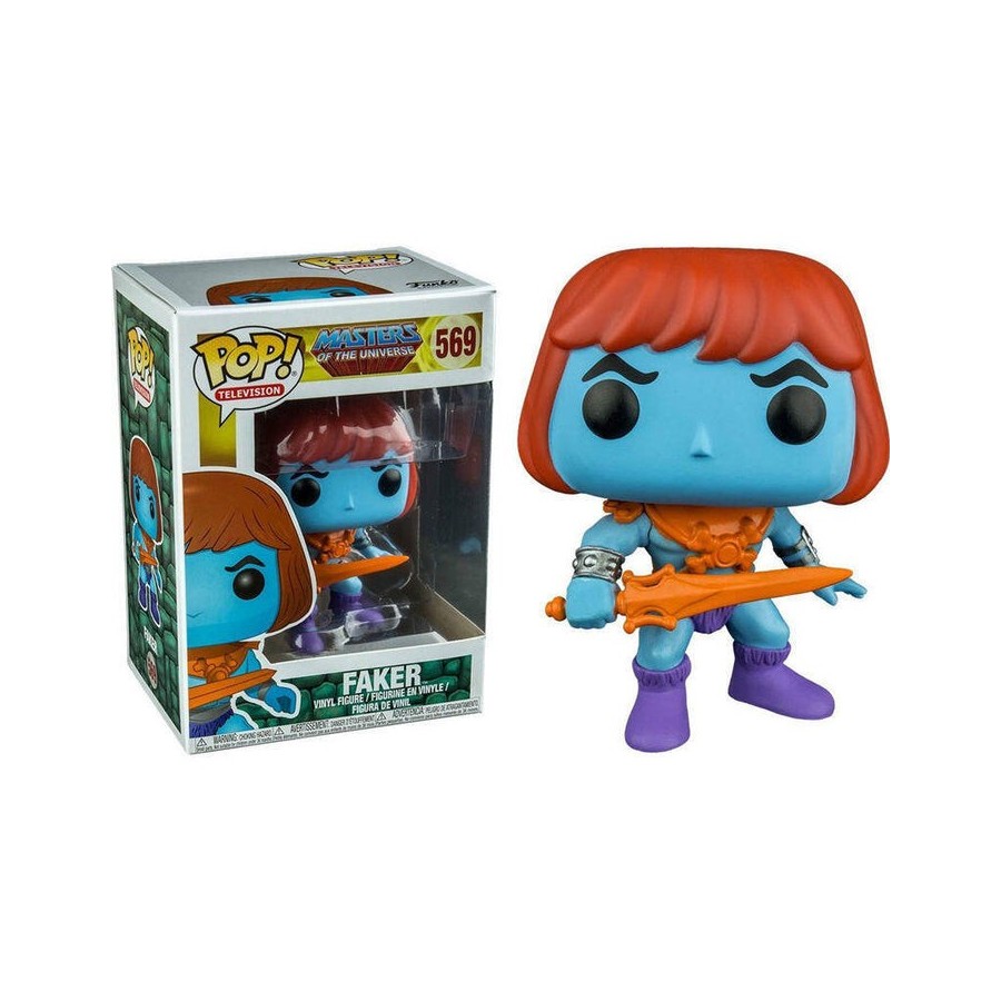Figura pop masters of the universe faker exclusive
