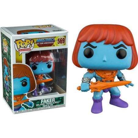Figura pop masters of the universe faker exclusive