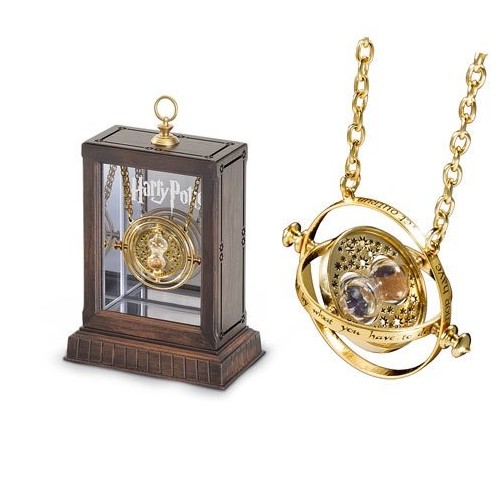 Colgante giratiempos hermione granger harry potter en expositor