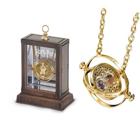Colgante giratiempos hermione granger harry potter en expositor