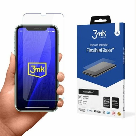 Vidrio flexible 3mk para iphone 11