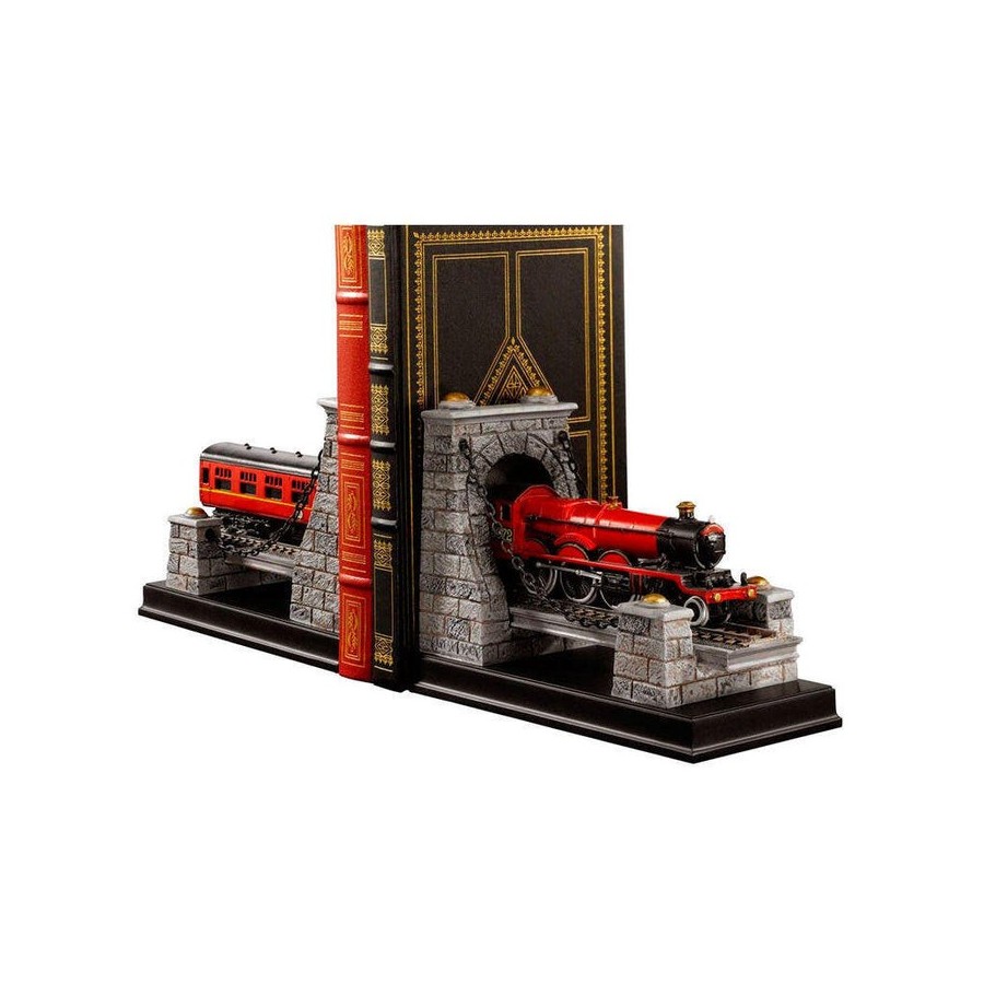 Replica the noble collection harry potter sujetalibros hogwart express en tunel