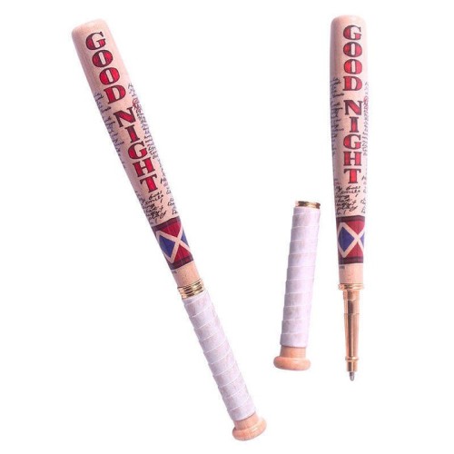 Boligrafo bate harley quinn escuadron suicida dc comics