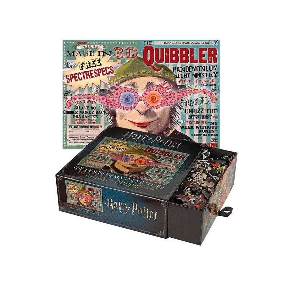 Puzzle the quibbler magazine harry potter