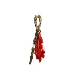Colgante charm varita sauco harry potter