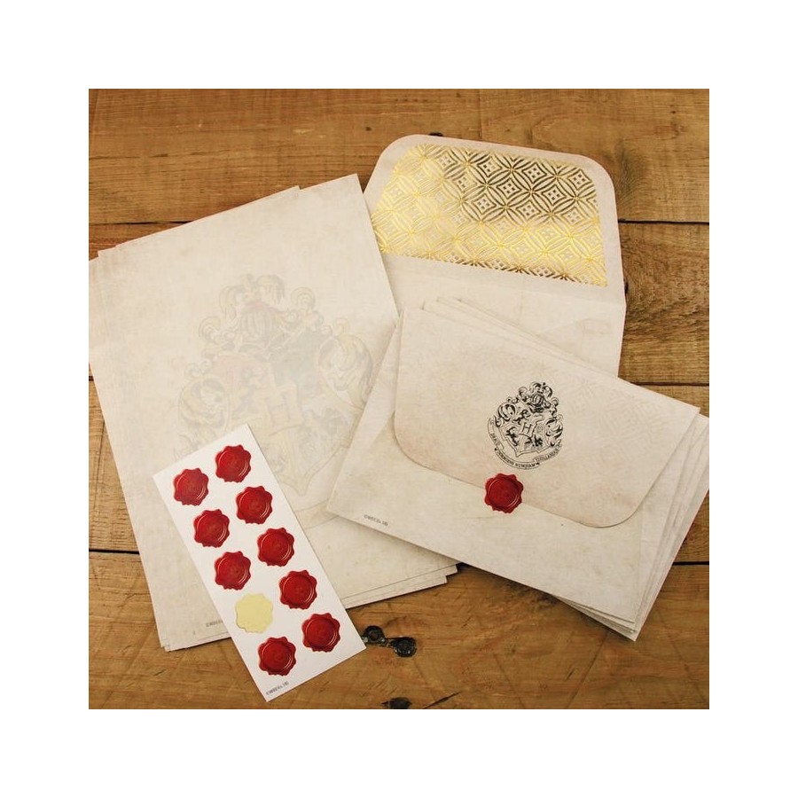 Set escritura cartas hogwarts harry potter