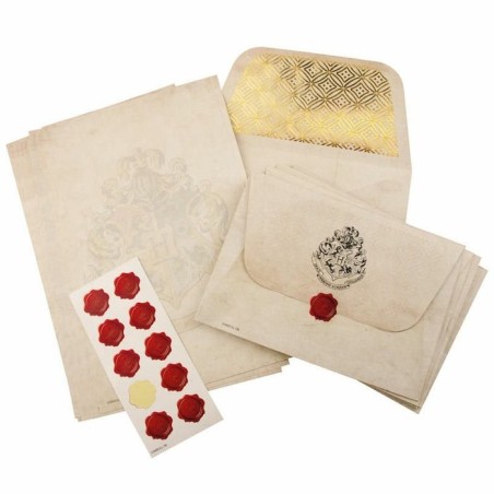 Set escritura cartas hogwarts harry potter