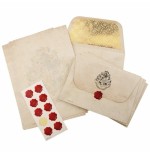 Set escritura cartas hogwarts harry potter