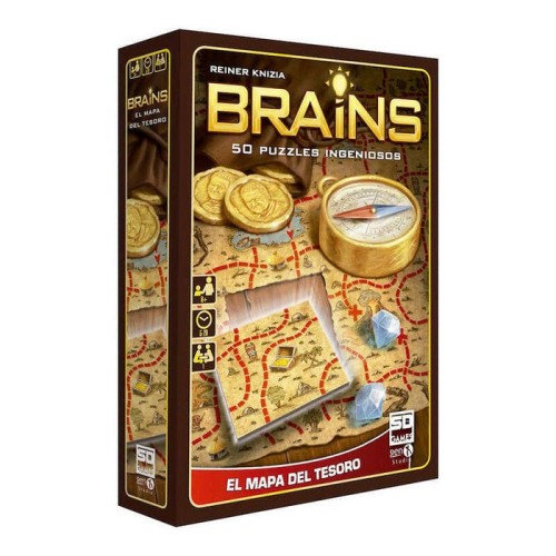 Juego brains mapa del tesoro