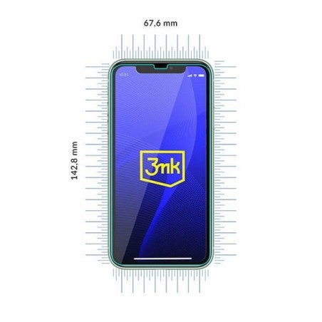 Vidrio flexible 3mk para iphone 11