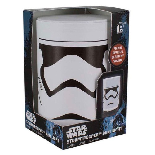 Mini lampara trooper con sonido star wars