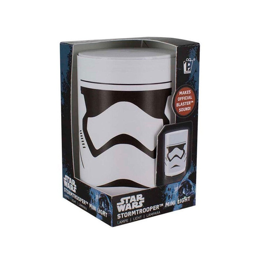 Mini lampara trooper con sonido star wars