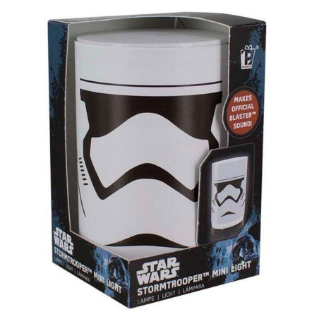 Mini lampara trooper con sonido star wars