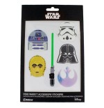 Star wars - pegatinas - personajes set de 6