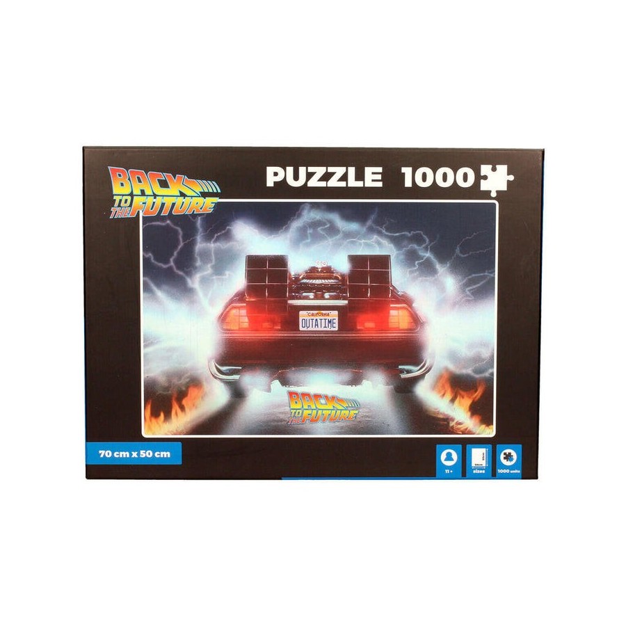 Puzzle delorean out a time regreso al futuro 1000pzs