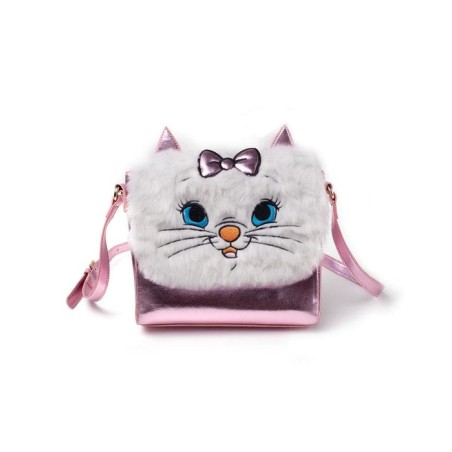 Disney marie shoulder bag with furry flap multicolor mujer bolsa de hombro