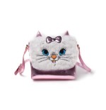 Disney marie shoulder bag with furry flap multicolor mujer bolsa de hombro