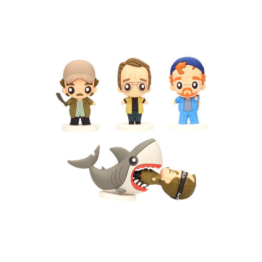 Set 4 figuras pokis tiburon