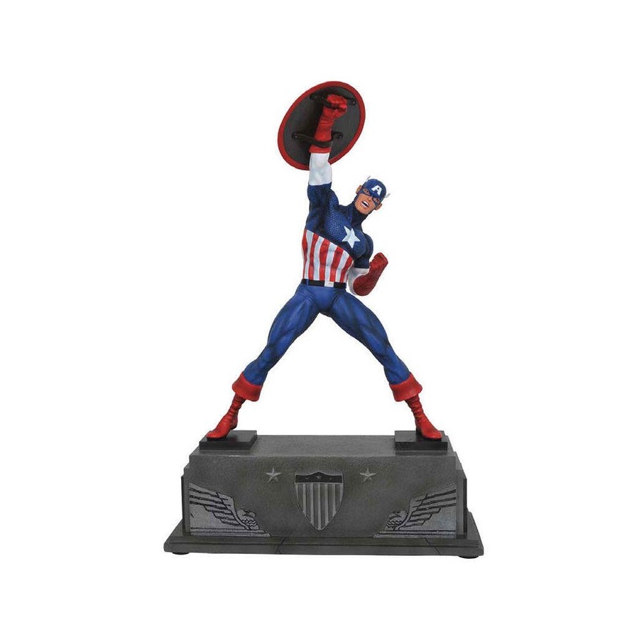 Estatua resina capitan america marvel 30cm