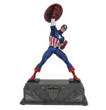 Estatua resina capitan america marvel 30cm