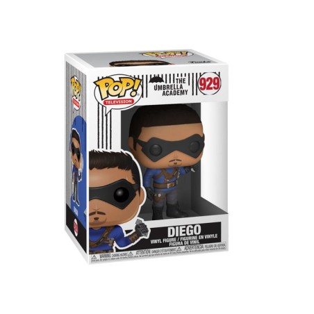 Figura pop umbrella academy diego hargreeves