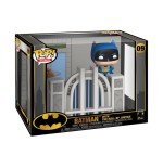 Figura pop dc comics batman 80th hall of justice with batman