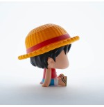 Figura hucha chibi luffy one piece 16cm