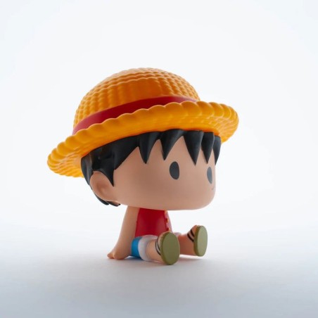 Figura hucha chibi luffy one piece 16cm