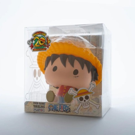 Figura hucha chibi luffy one piece 16cm