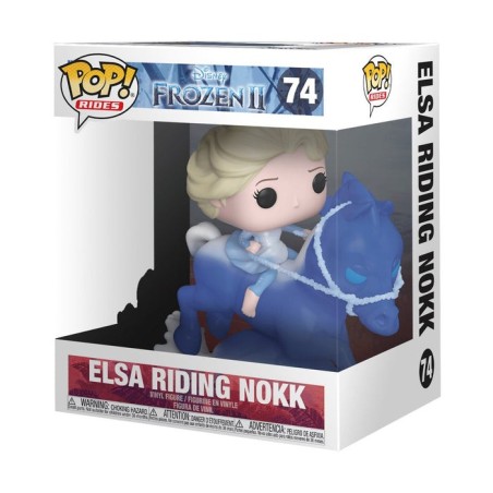 Figura pop disney frozen 2 elsa riding nokk