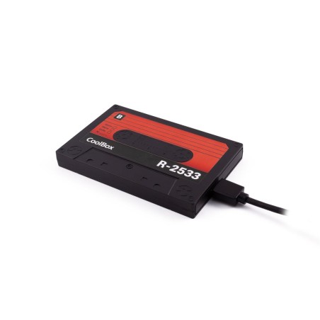 Coolbox slimchase r-2533 caja externa sata 2.5" usb 3.0 retro