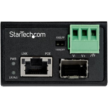 Startech.com conversor de medios ethernet sfp rj45