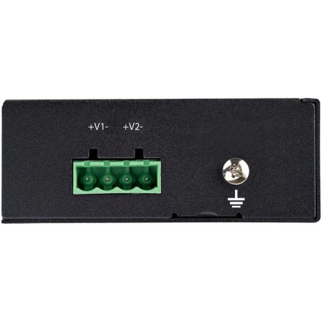 Startech inyector gigabit poe+ 30w din ip30