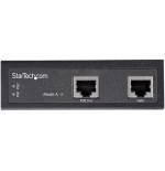 Startech inyector gigabit poe+ 30w din ip30