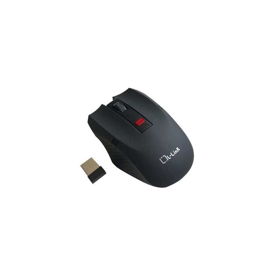 L-link raton inalambrico usb 1600dpi negro ll-2095-n