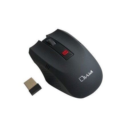 L-link raton inalambrico usb 1600dpi negro ll-2095-n