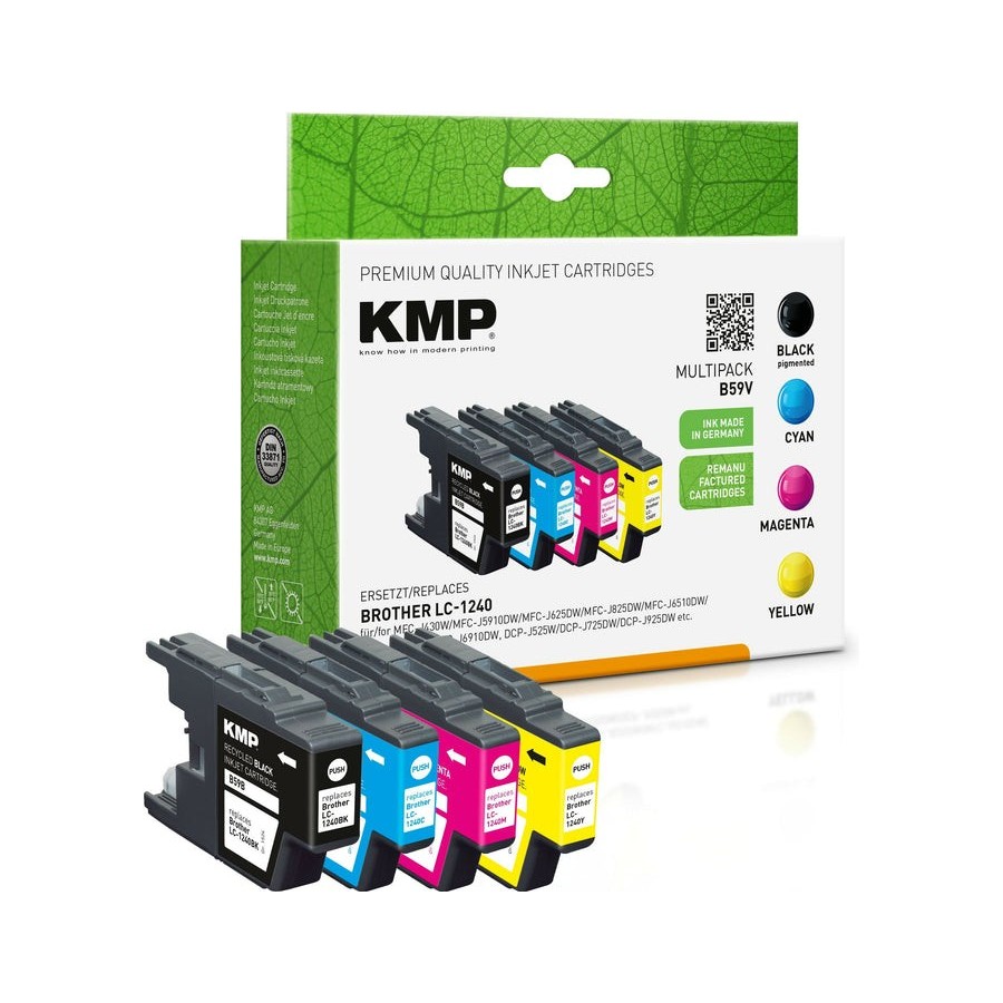 Kmp patrone brother lc1240 multip.4x 600s. b59v