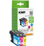 Kmp patrone brother lc225xl c/m/y multip. 3x1200s. b63v