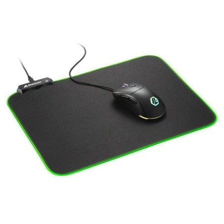 Sharkoon alfombrilla 1337 gaming mat 360 rbg 360x270x3 mm