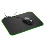 Sharkoon alfombrilla 1337 gaming mat 360 rbg 360x270x3 mm