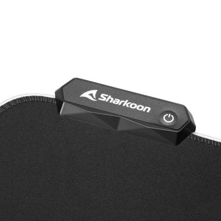 Sharkoon alfombrilla 1337 gaming mat 360 rbg 360x270x3 mm