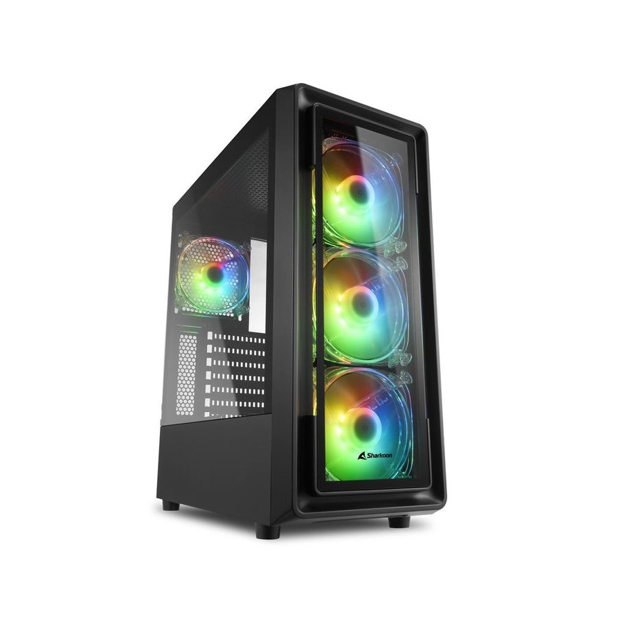 Caja pc sharkoon tk4 rgb gaming tk4 rg mit