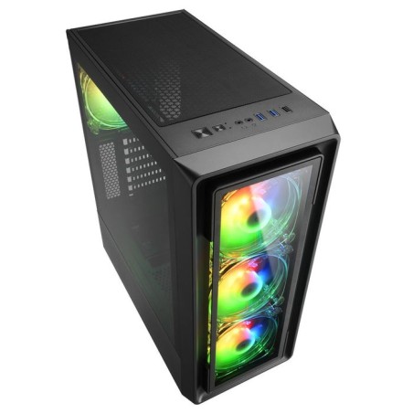 Caja pc sharkoon tk4 rgb gaming tk4 rg mit