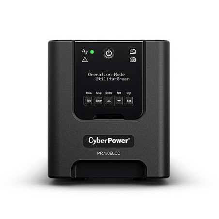 Cyberpower ups pr750elcdgr 675w line-interactive