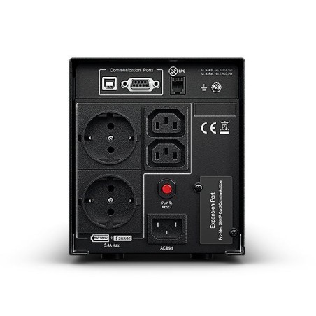 Cyberpower ups pr750elcdgr 675w line-interactive