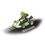 Carrera first nintendo mario kart - luigi, coche de carreras verde
