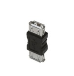 Aisens adaptador usb 2.0 - tipo a hembra hembra - negro