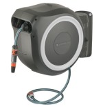 Portamangueras automatico rollup l (white) 30 m